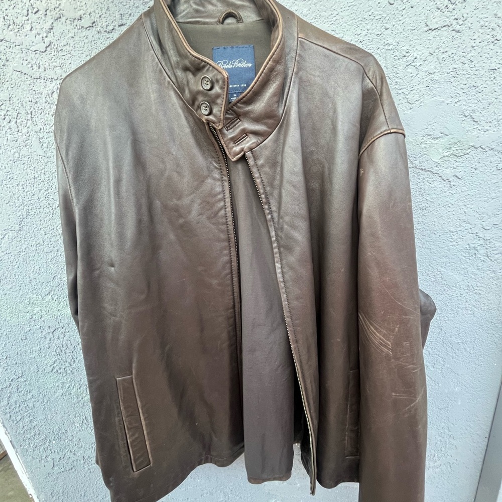 Brooks Brothers Brown Lightweight Shirt Jacket